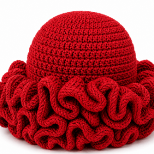 Ruffle hats crochet